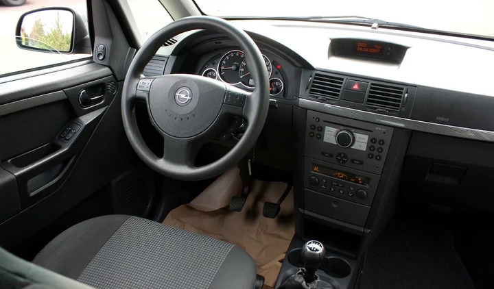 Opel Meriva cena 8500 przebieg: 188000, rok produkcji 2007 z Poznań małe 67